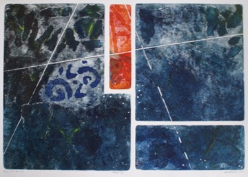 Please print this page, collografi 69x48, upplaga 8 ex.